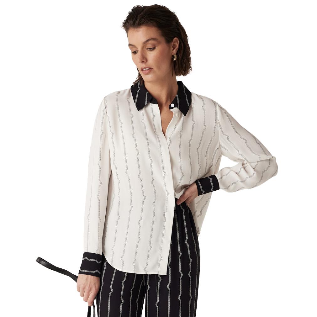 Cable Allegra Stripe Blouse